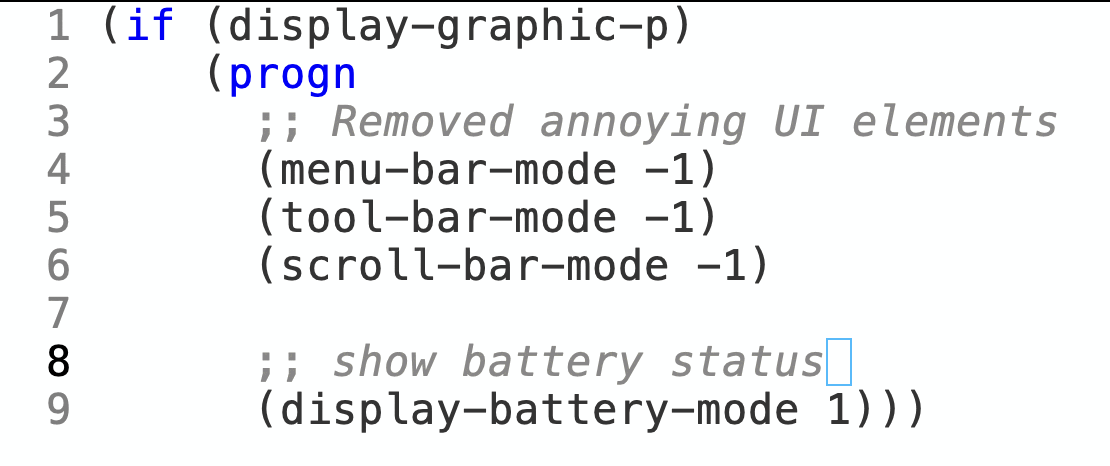 show-paren-mode lisp usage animation